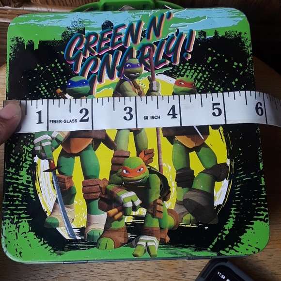 Teenage Mutant Ninja Turtles GreenTin Box 2015 - Picture 3 of 16